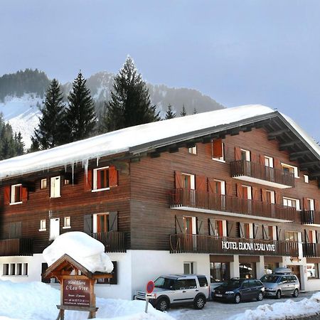 Hotel Eliova L'Eau Vive Châtel Exterior photo