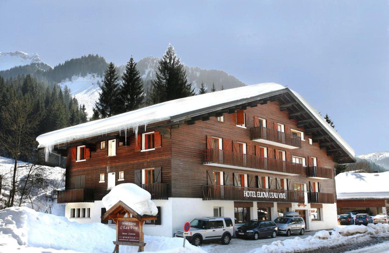 Hotel Eliova L'Eau Vive Châtel Exterior photo