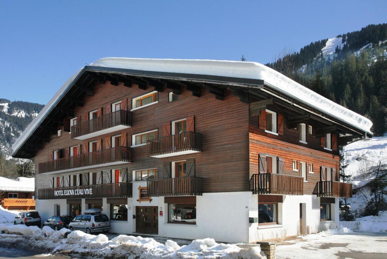 Hotel Eliova L'Eau Vive Châtel Exterior photo